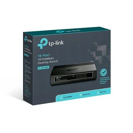 TP-Link 16-Port Fast Ethernet Switch (TL-SF1016D)