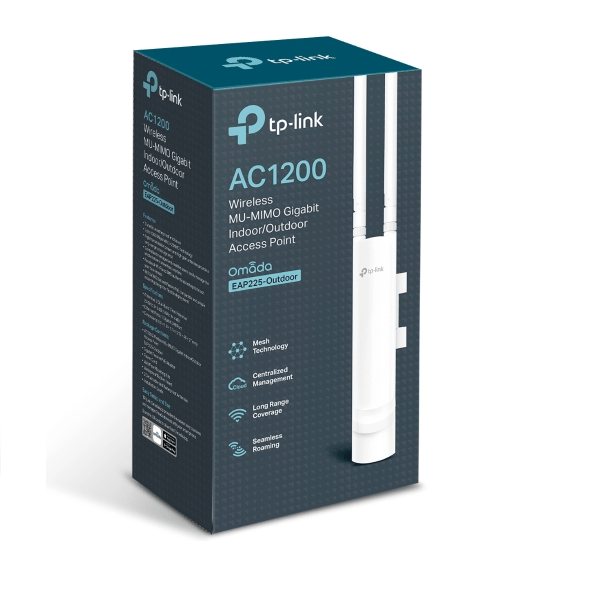 TP-Link AC1200 EAP225 Outdoor Access Point (Weatherproof)