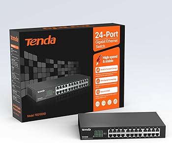 Tenda 24-Port Fast Ethernet Switch (S124)