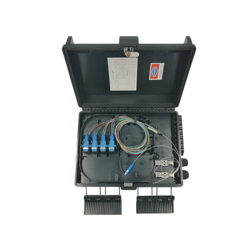 FAT 1×4 Loaded Fiber Distribution Box
