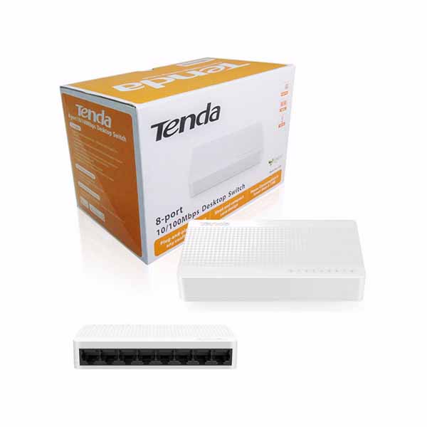 Tenda 8-Port Gigabit Switch (S108G)