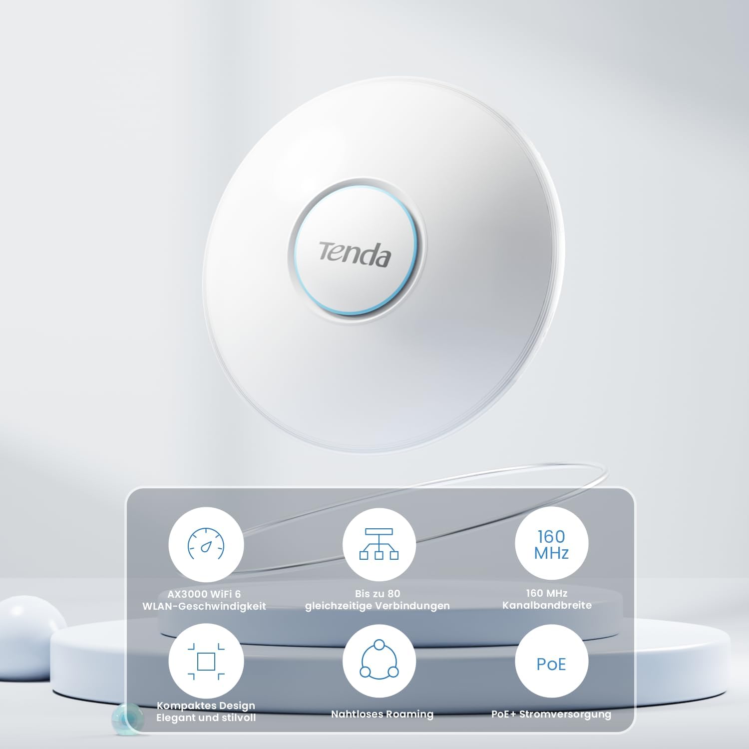 Tenda I27 AX3000 Wi-Fi 6 Indoor Access Point