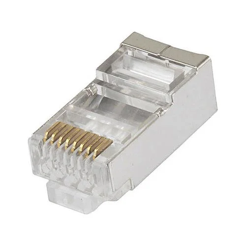 Cat6 RJ45 Pass Through Metallic Connectors